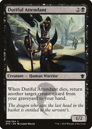 Dutiful Attendant [Dragons of Tarkir] | Good Games Cannington