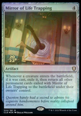 Mirror of Life Trapping [Commander Legends: Battle for Baldur's Gate Prerelease Promos] | Good Games Cannington