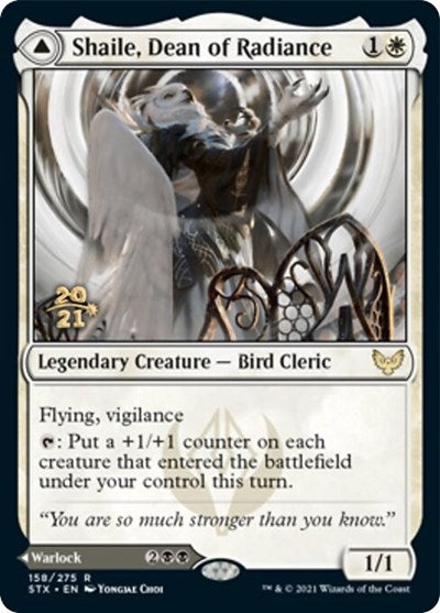 Shaile, Dean of Radiance // Embrose, Dean of Shadow [Strixhaven: School of Mages Prerelease Promos] | Good Games Cannington
