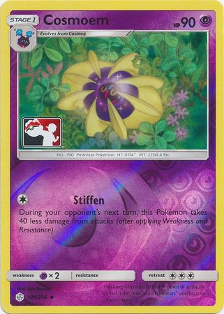 Cosmoem (101/236) (Pokemon Club Special Print) [Sun & Moon: Cosmic Eclipse] | Good Games Cannington