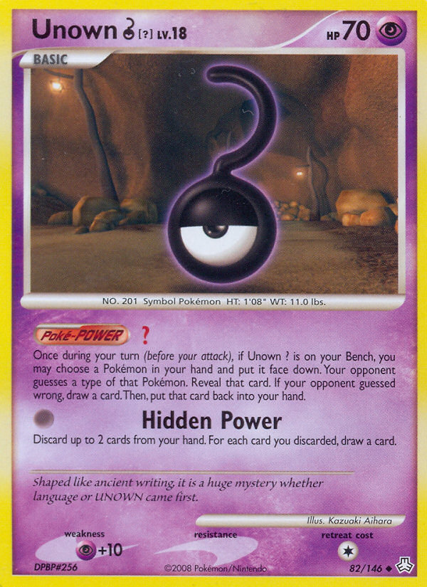 Unown ? (82/146) [Diamond & Pearl: Legends Awakened] | Good Games Cannington