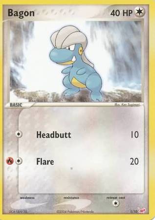 Bagon (1/10) [EX: Trainer Kit - Latias] | Good Games Cannington