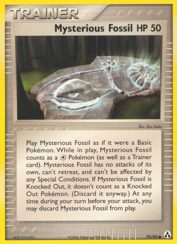 Mysterious Fossil (79/92) [EX: Legend Maker] | Good Games Cannington