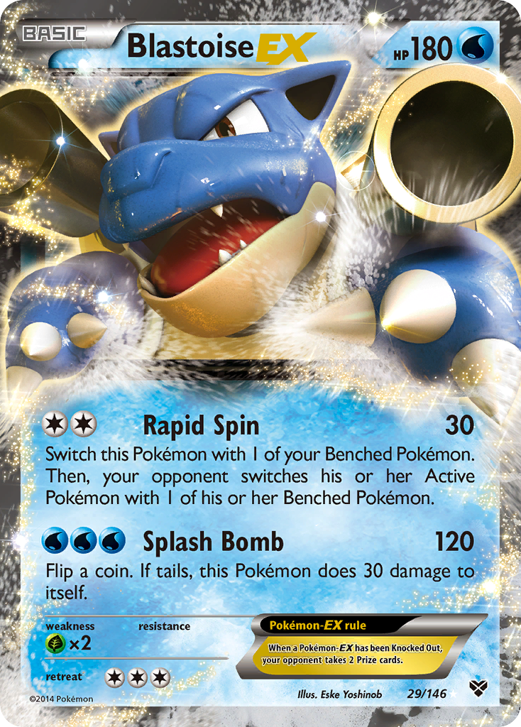 Blastoise EX (29/146) [XY: Base Set] | Good Games Cannington