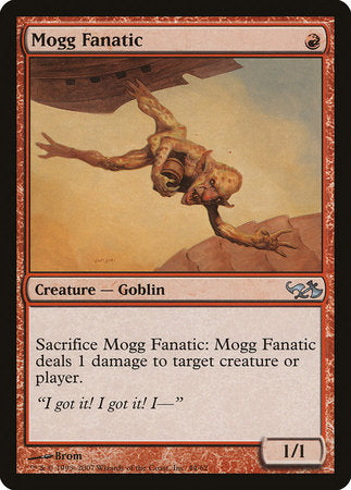 Mogg Fanatic [Duel Decks: Elves vs. Goblins] | Good Games Cannington