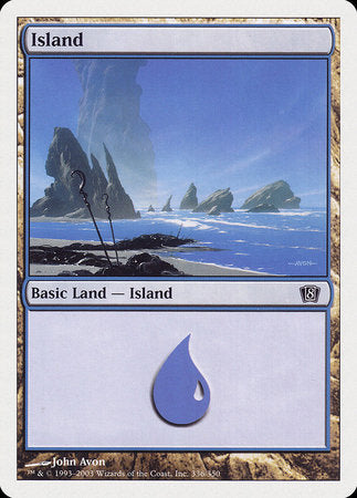 Island (336) [Eighth Edition] | Good Games Cannington