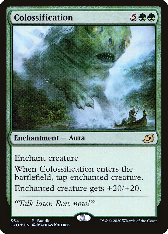 Colossification (364) [Ikoria: Lair of Behemoths Promos] | Good Games Cannington