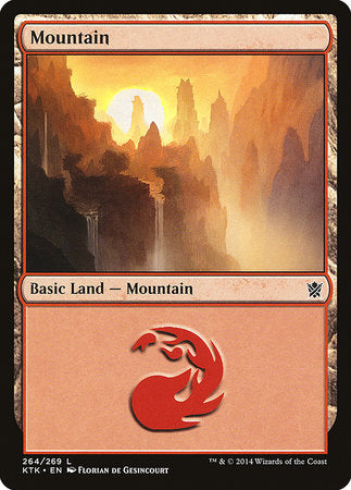 Mountain (264) [Khans of Tarkir] | Good Games Cannington