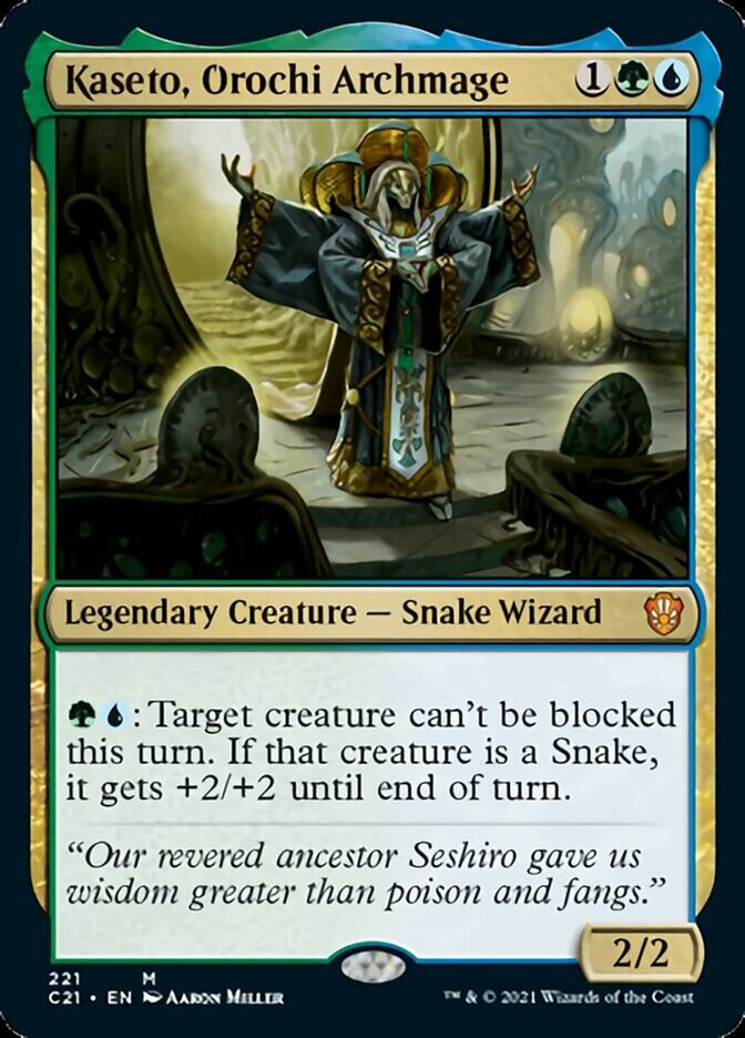Kaseto, Orochi Archmage [Commander 2021] | Good Games Cannington