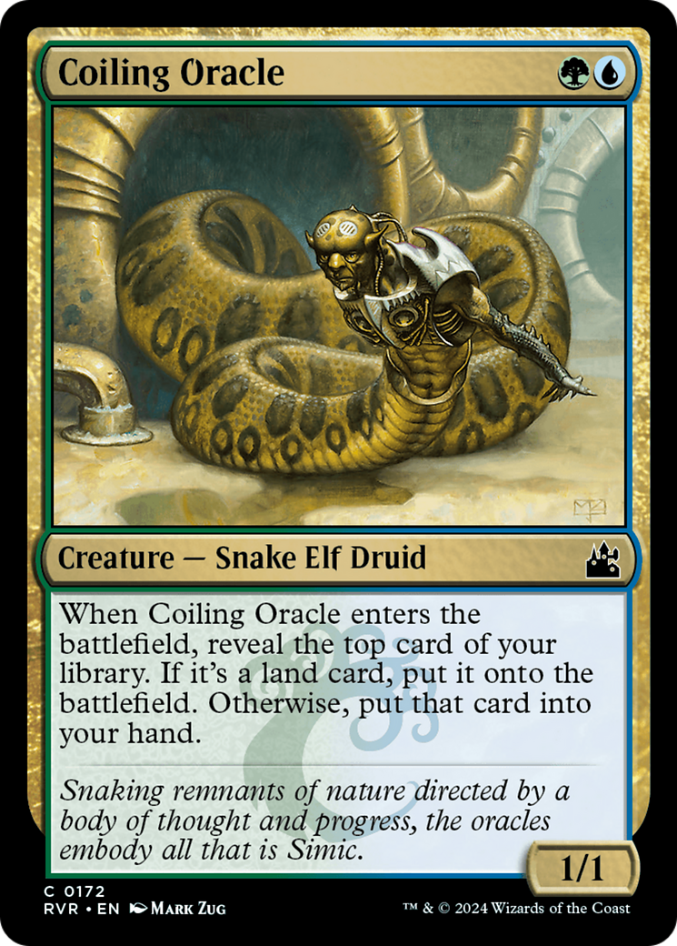 Coiling Oracle [Ravnica Remastered] | Good Games Cannington