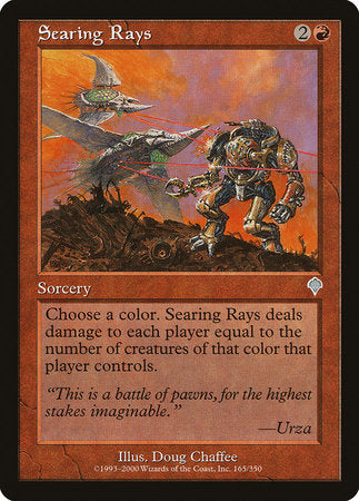 Searing Rays [Invasion] | Good Games Cannington