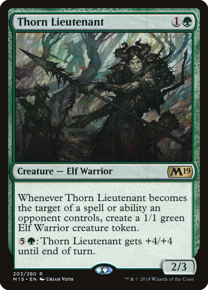 Thorn Lieutenant [Core Set 2019] | Good Games Cannington