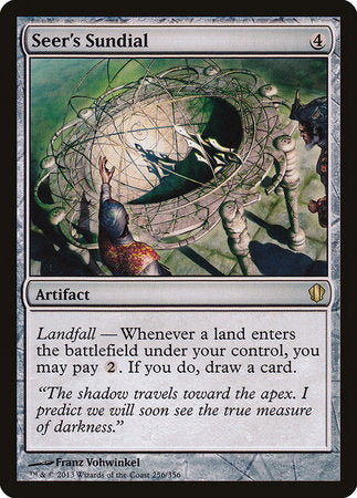 Seer's Sundial [Commander 2013] | Good Games Cannington