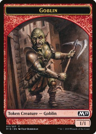 Goblin Token [Core Set 2019 Tokens] | Good Games Cannington