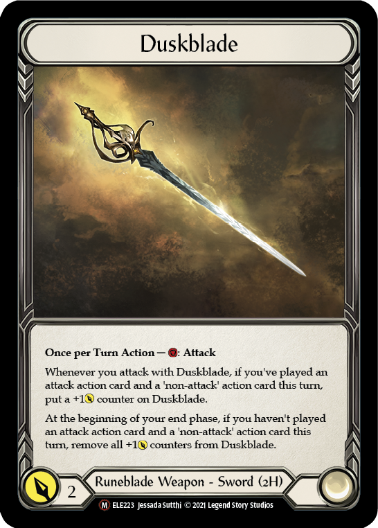 Duskblade [U-ELE223] Unlimited Rainbow Foil | Good Games Cannington