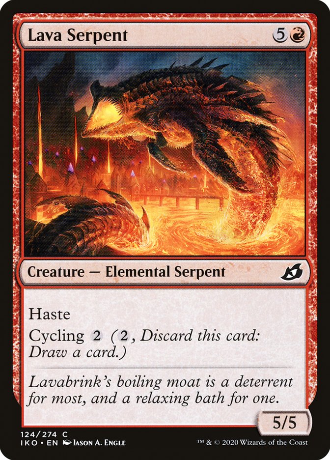 Lava Serpent [Ikoria: Lair of Behemoths] | Good Games Cannington