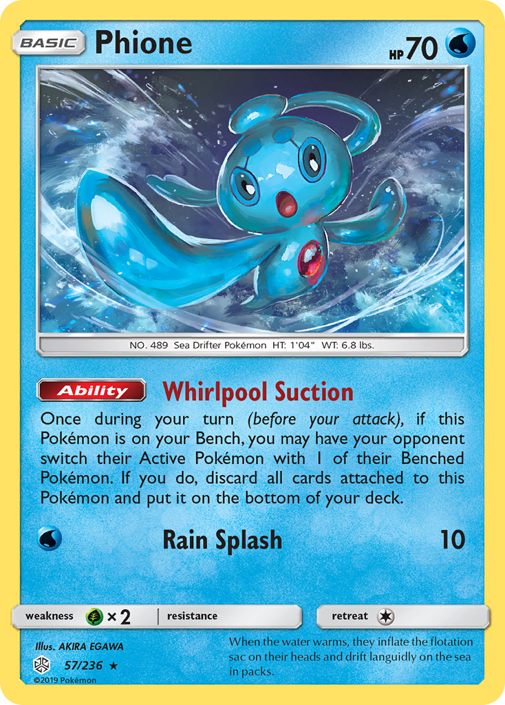 Phione (57/236) [Sun & Moon: Cosmic Eclipse] | Good Games Cannington