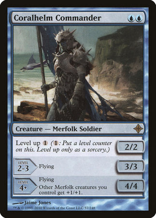Coralhelm Commander [Rise of the Eldrazi] | Good Games Cannington