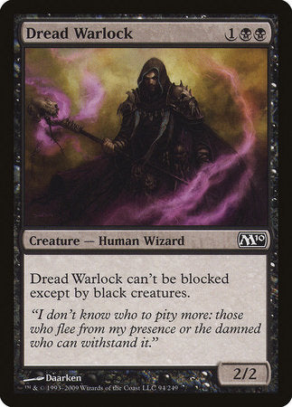 Dread Warlock [Magic 2010] | Good Games Cannington