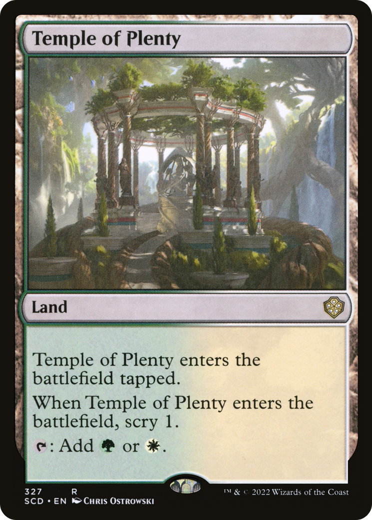 Temple of Plenty [Starter Commander Decks] | Good Games Cannington