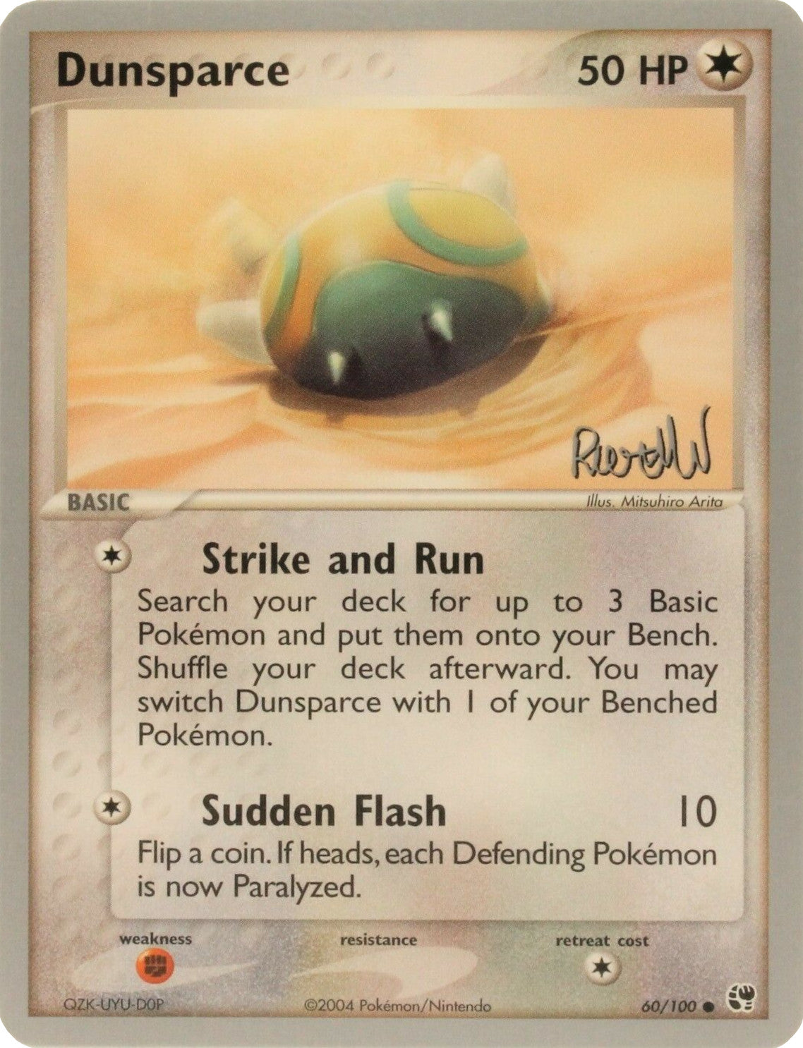 Dunsparce (60/100) (Rocky Beach - Reed Weichler) [World Championships 2004] | Good Games Cannington