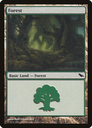 Forest (299) [Shadowmoor] | Good Games Cannington
