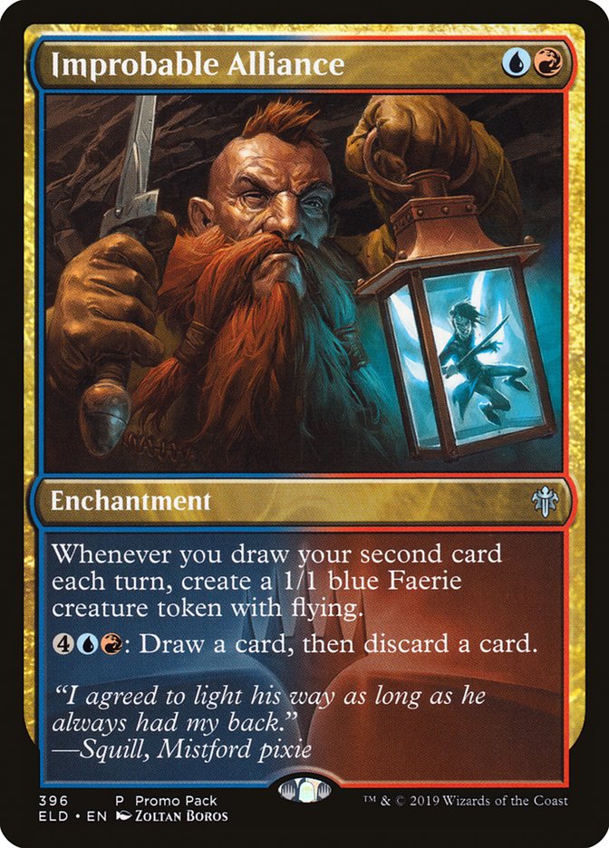 Improbable Alliance (Promo Pack) [Throne of Eldraine Promos] | Good Games Cannington