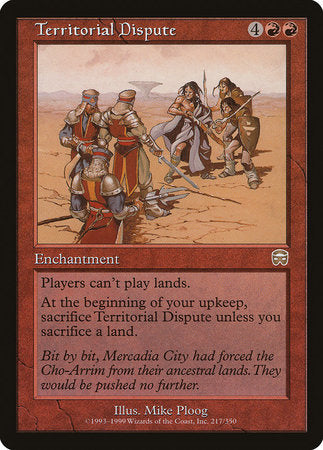 Territorial Dispute [Mercadian Masques] | Good Games Cannington