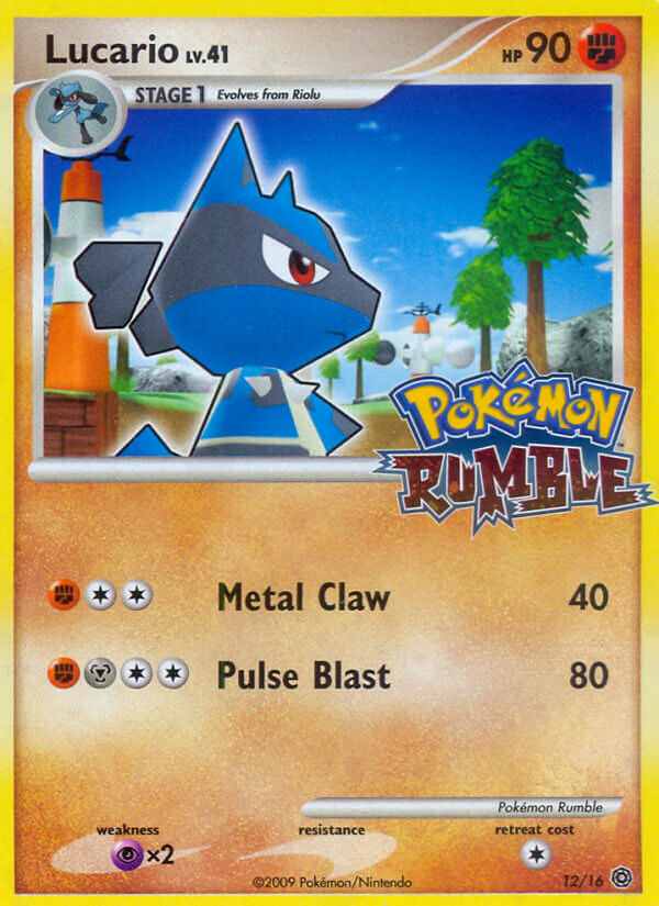 Lucario (12/16) [Pokémon Rumble] | Good Games Cannington