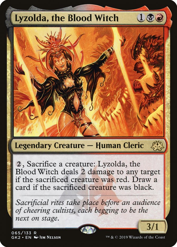 Lyzolda, the Blood Witch [Ravnica Allegiance Guild Kit] | Good Games Cannington