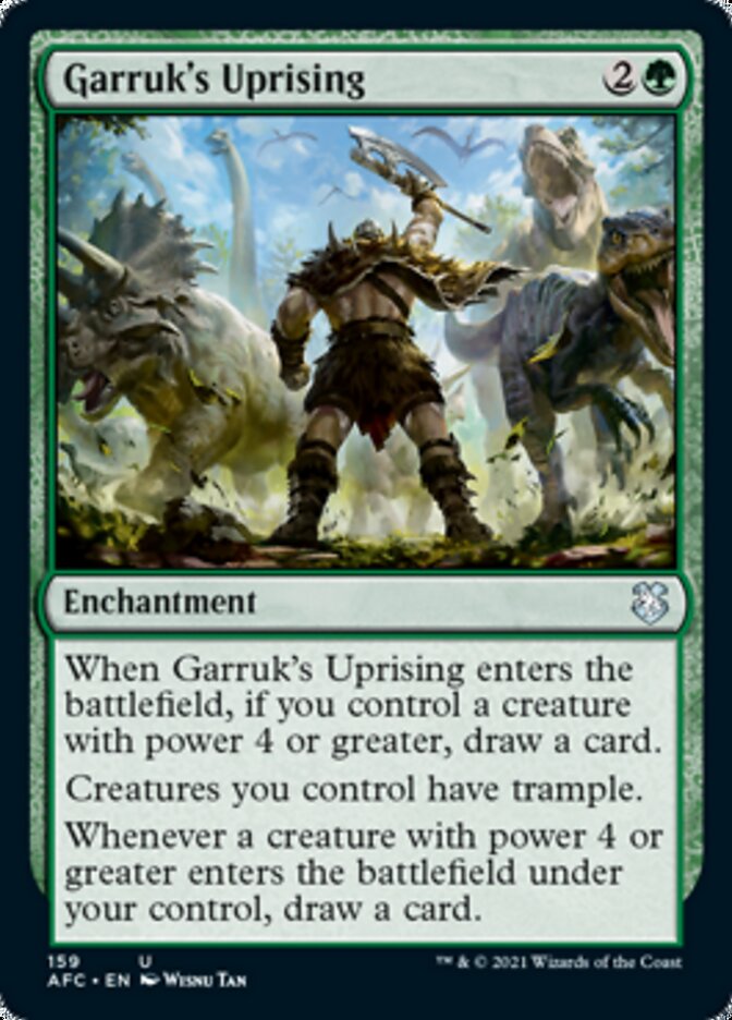 Garruk's Uprising [Dungeons & Dragons: Adventures in the Forgotten Realms Commander] | Good Games Cannington