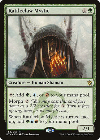 Rattleclaw Mystic [Khans of Tarkir] | Good Games Cannington