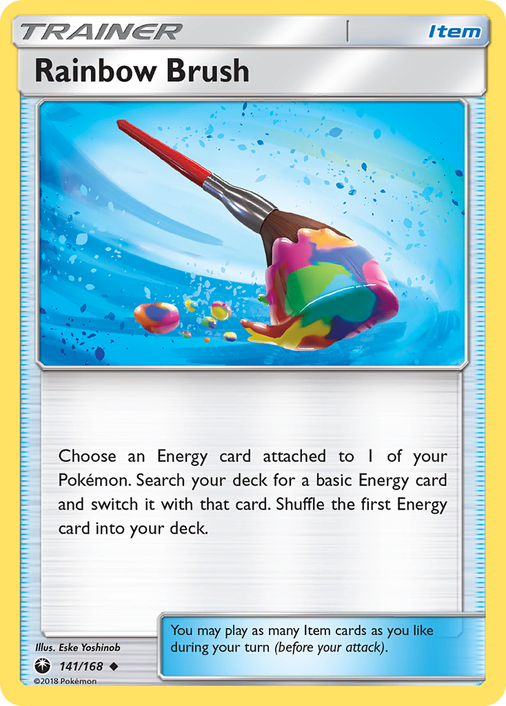 Rainbow Brush (141/168) [Sun & Moon: Celestial Storm] | Good Games Cannington