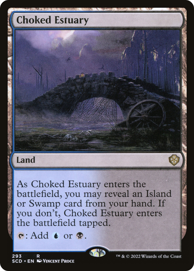 Choked Estuary [Starter Commander Decks] | Good Games Cannington