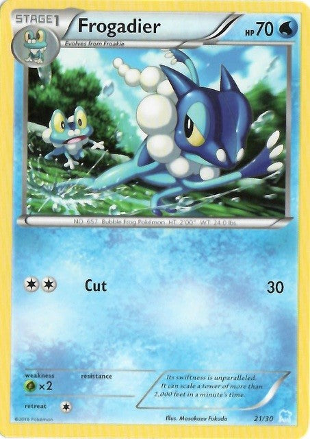 Frogadier (21/30) [XY: Trainer Kit 3 - Suicune] | Good Games Cannington
