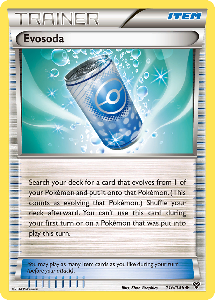 Evosoda (116/146) [XY: Base Set] | Good Games Cannington
