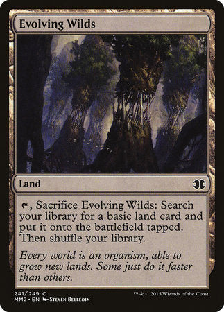 Evolving Wilds [Modern Masters 2015] | Good Games Cannington