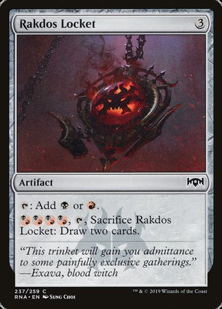 Rakdos Locket [Ravnica Allegiance] | Good Games Cannington