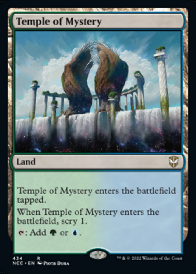 Temple of Mystery [Streets of New Capenna Commander] | Good Games Cannington