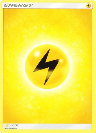 Lightning Energy (12/30) [Sun & Moon: Trainer Kit - Alolan Raichu] | Good Games Cannington