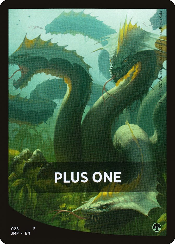 Plus One Theme Card [Jumpstart Front Cards] | Good Games Cannington