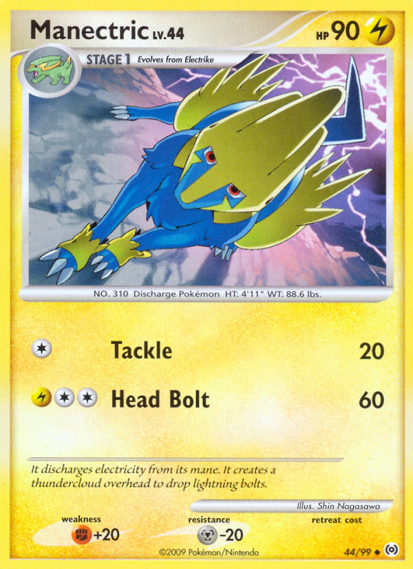 Manectric (44/99) [Platinum: Arceus] | Good Games Cannington