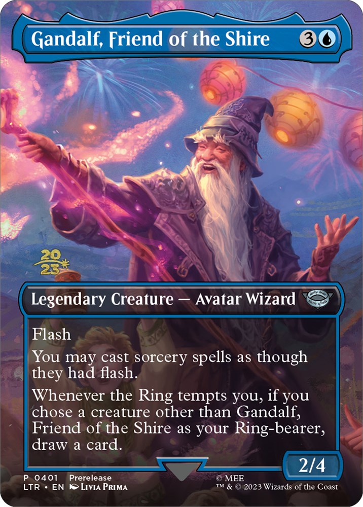 Gandalf, Friend of the Shire [The Lord of the Rings: Tales of Middle-Earth Prerelease Promos] | Good Games Cannington