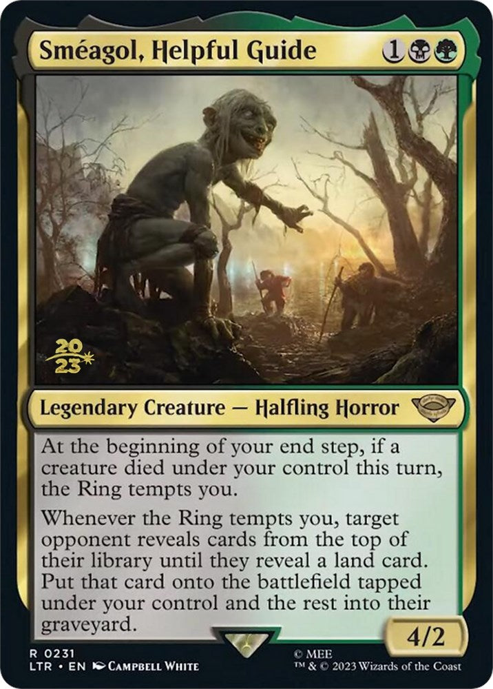 Smeagol, Helpful Guide [The Lord of the Rings: Tales of Middle-Earth Prerelease Promos] | Good Games Cannington