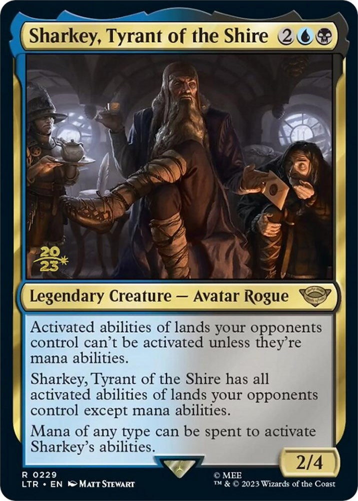 Sharkey, Tyrant of the Shire [The Lord of the Rings: Tales of Middle-Earth Prerelease Promos] | Good Games Cannington
