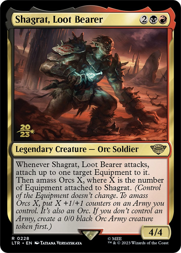 Shagrat, Loot Bearer [The Lord of the Rings: Tales of Middle-Earth Prerelease Promos] | Good Games Cannington