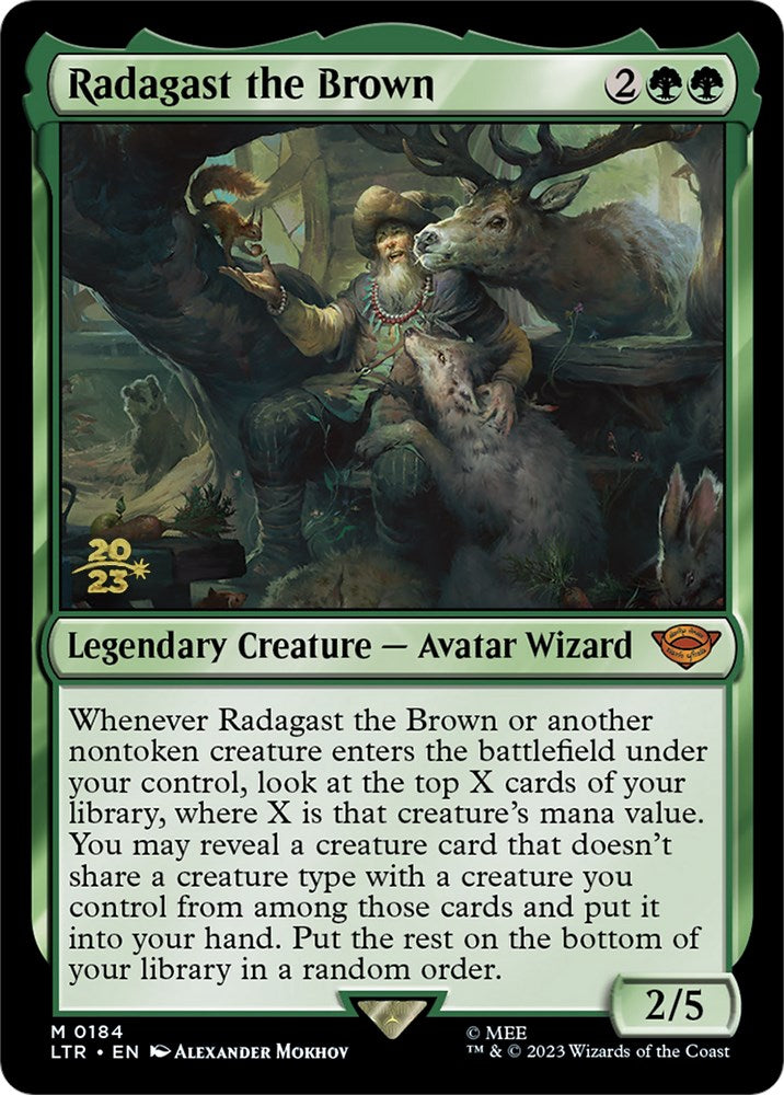 Radagast the Brown [The Lord of the Rings: Tales of Middle-Earth Prerelease Promos] | Good Games Cannington