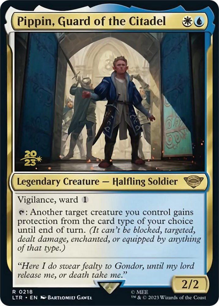 Pippin, Guard of the Citadel [The Lord of the Rings: Tales of Middle-Earth Prerelease Promos] | Good Games Cannington