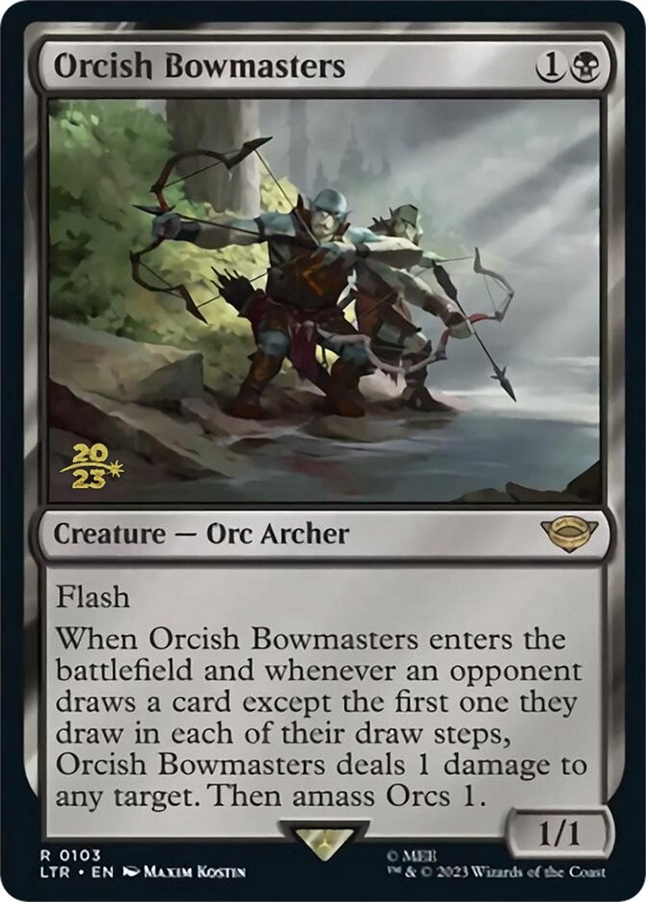 Orcish Bowmasters [The Lord of the Rings: Tales of Middle-Earth Prerelease Promos] | Good Games Cannington