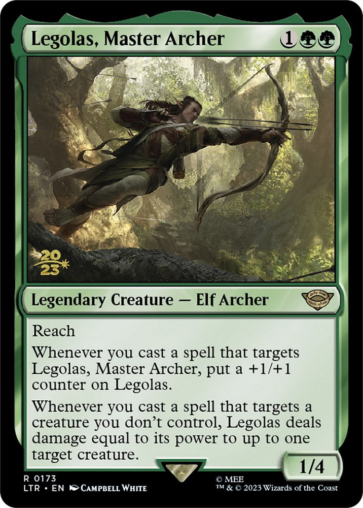 Legolas, Master Archer [The Lord of the Rings: Tales of Middle-Earth Prerelease Promos] | Good Games Cannington